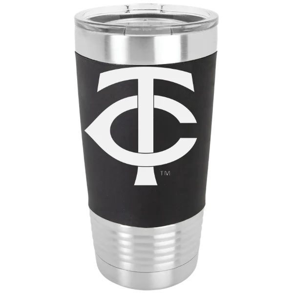 Minnesota Twins Polar Camel 20 oz. Silicone Grip Tumbler with Standard Lid