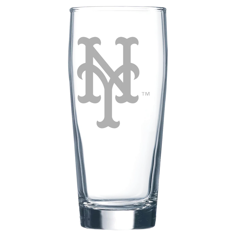 New York Mets Polar Camel 16 oz. Willi Becher Beer Glass