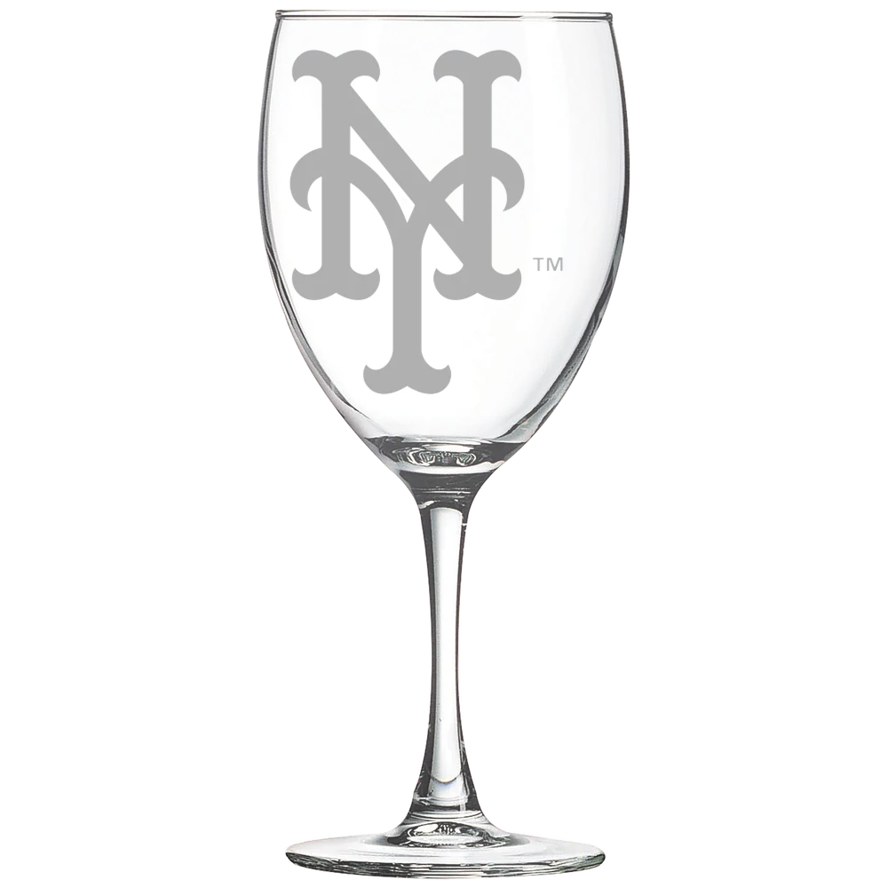New York Mets Polar Camel 10 1/2 oz. Wine Glass