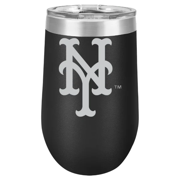 New York Mets Polar Camel 16 oz. Stemless Wine Tumbler