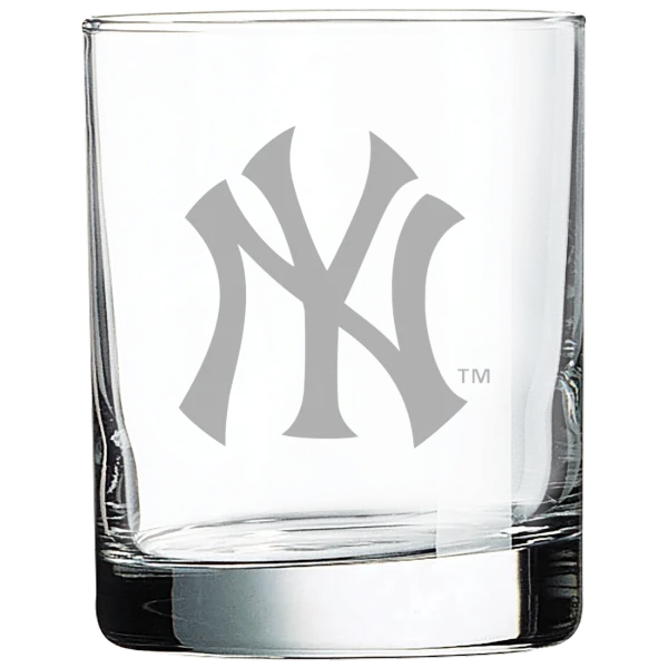 New York Yankees Polar Camel 10 1/2 oz. On The Rocks Glass