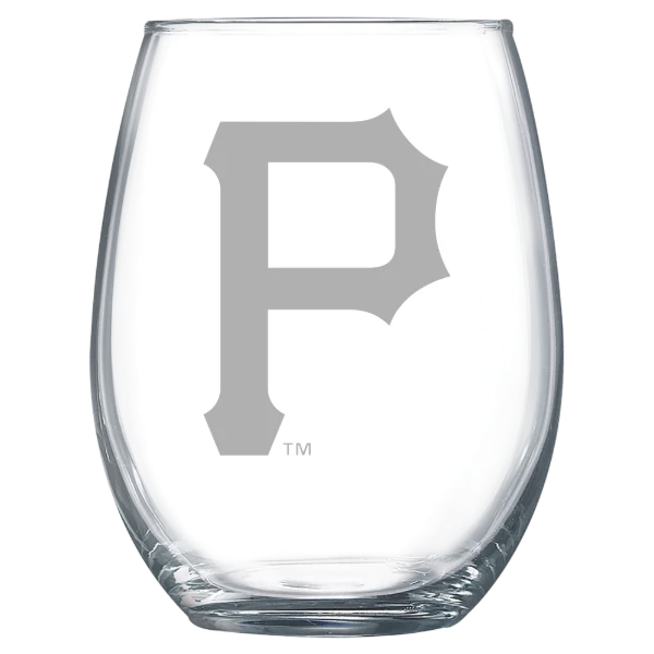 Pittsburgh Pirates Polar Camel 15 oz. Stemless Wine Glass
