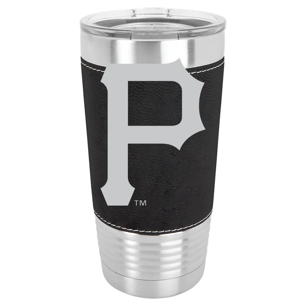Pittsburgh Pirates Polar Camel 20 oz. Leatherette Grip Tumbler with Standard Lid