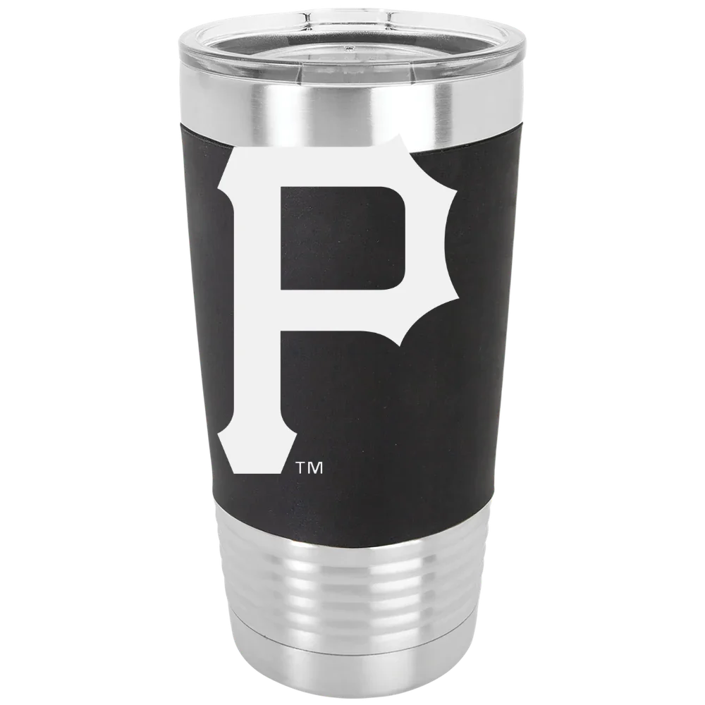 Pittsburgh Pirates Polar Camel 20 oz. Silicone Grip Tumbler with Standard Lid