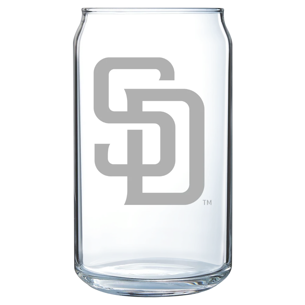 San Diego Padres Polar Camel 16 oz. Can Glass