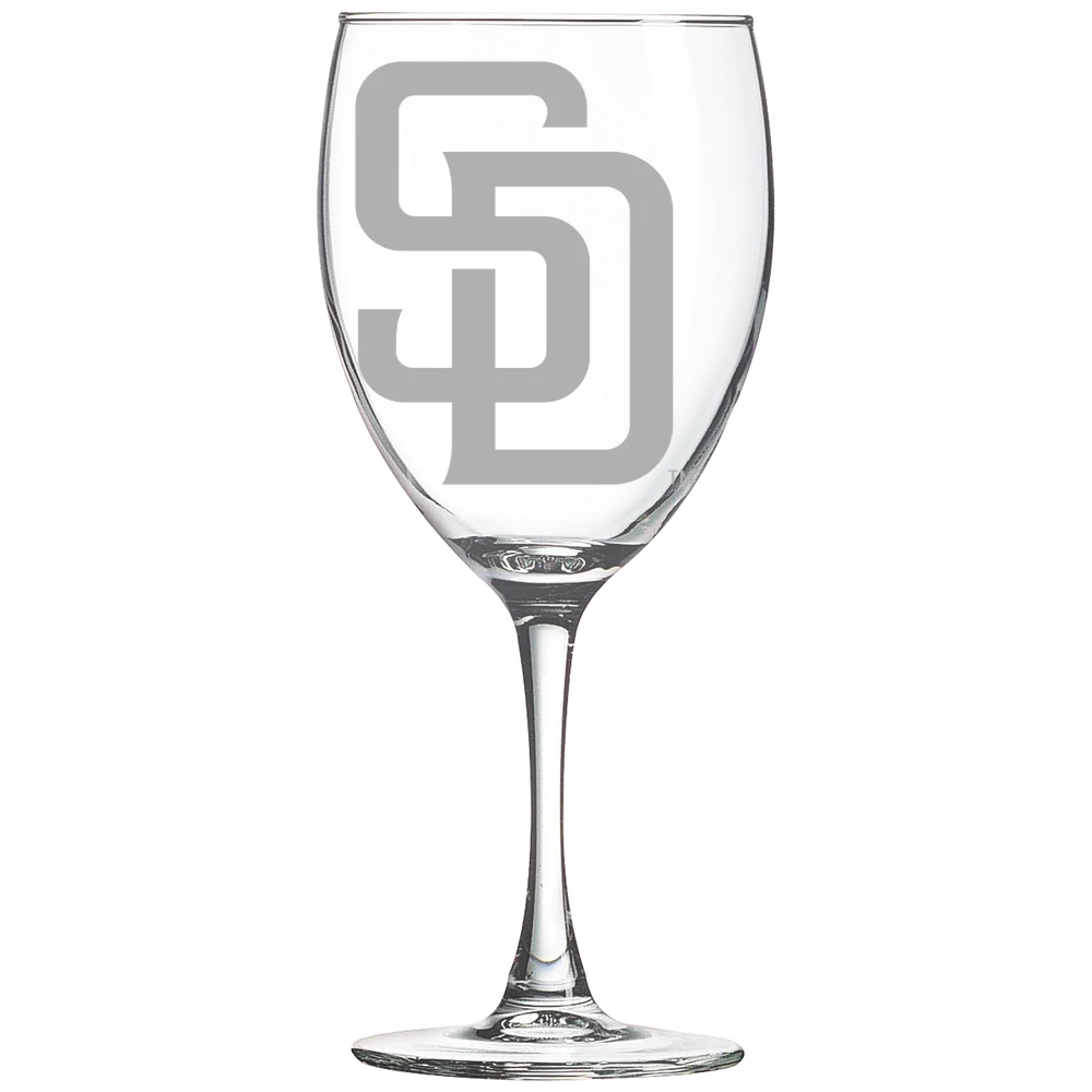 San Diego Padres Polar Camel 10 1/2 oz. Wine Glass