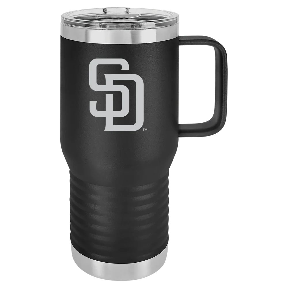 San Diego Padres Polar Camel 20 oz. Travel Mug with Slider Lid