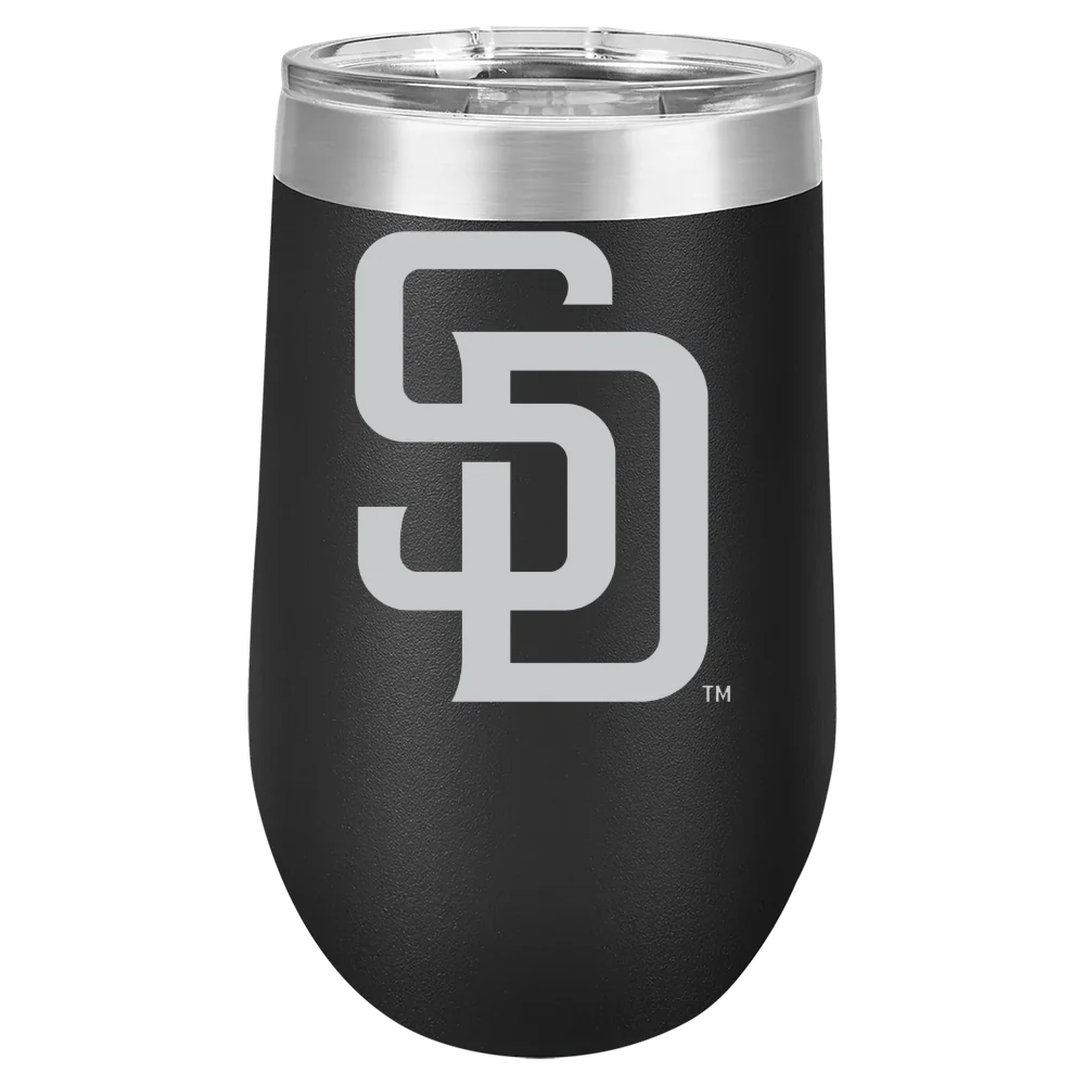 San Diego Padres Polar Camel 16 oz. Stemless Wine Tumbler