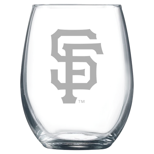 San Francisco Giants Polar Camel 9 oz. Stemless Wine Glass