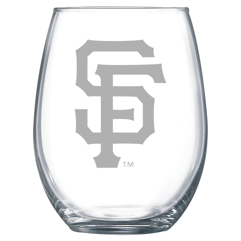 San Francisco Giants Polar Camel 15 oz. Stemless Wine Glass