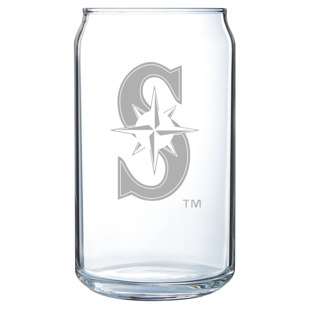 Seattle Mariners Polar Camel 16 oz. Can Glass