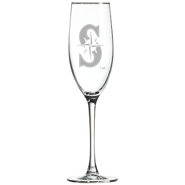 Seattle Mariners Polar Camel 8 oz. Champagne Flute