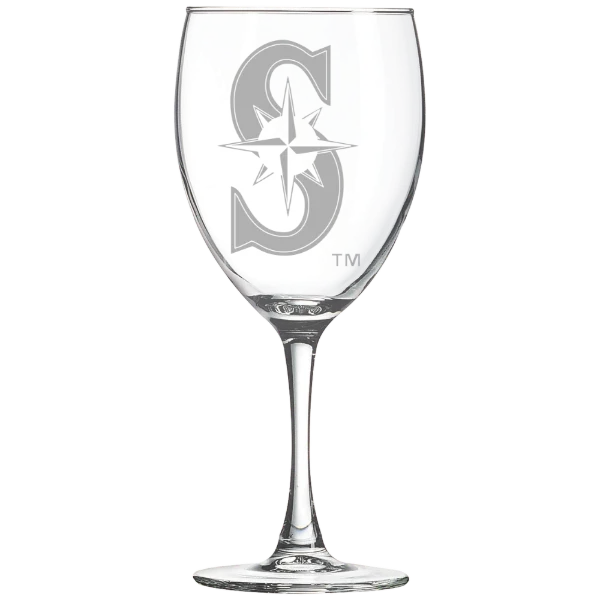 Seattle Mariners Polar Camel 10 1/2 oz. Wine Glass
