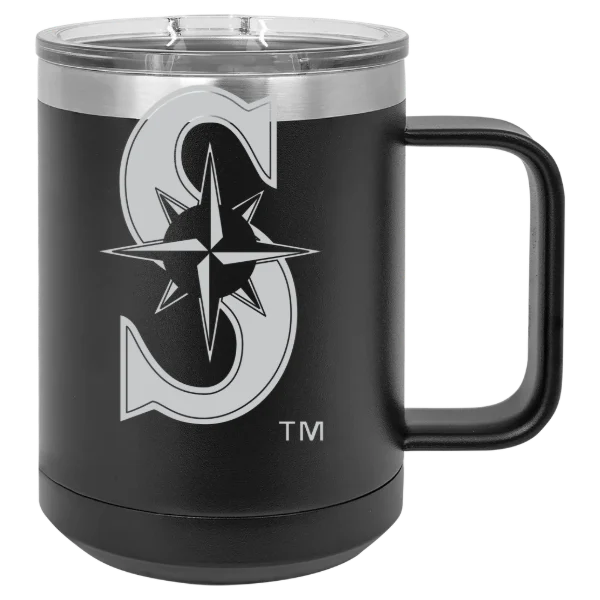 Seattle Mariners Polar Camel 15 oz. Mug with Slider Lid