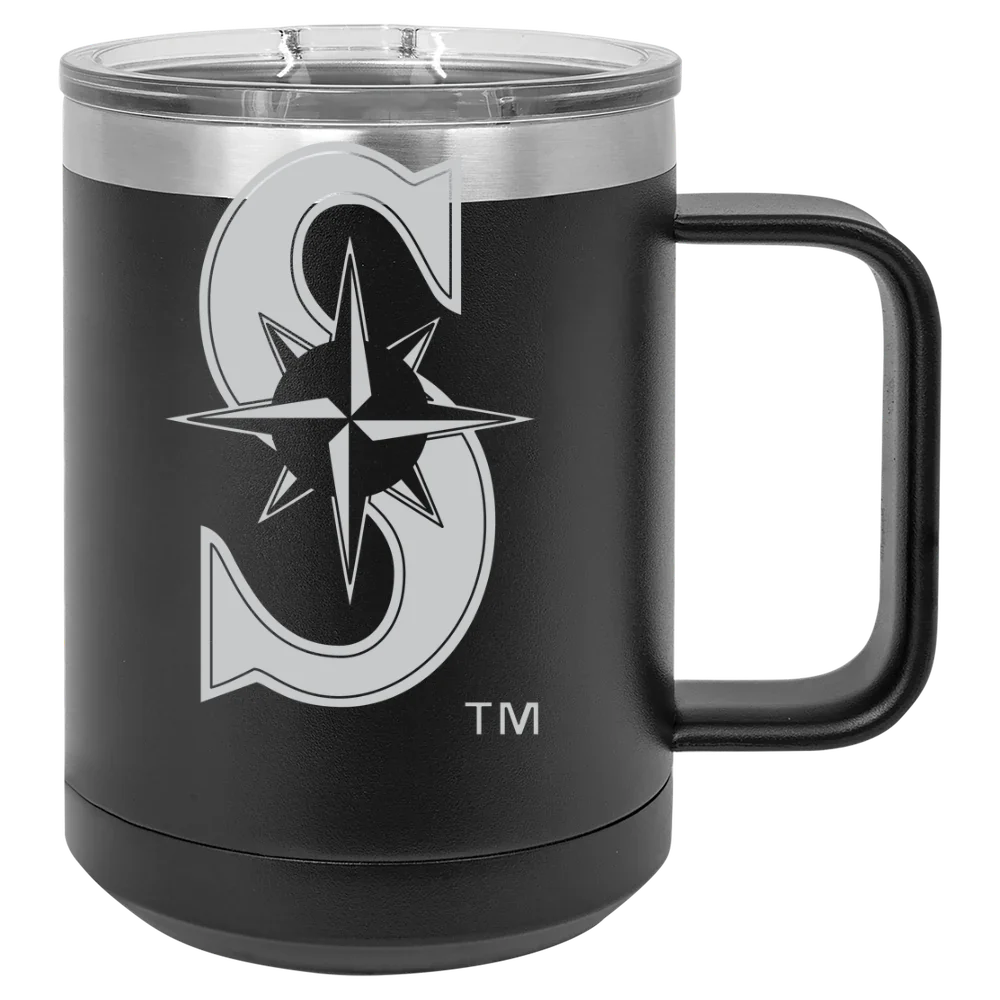 Seattle Mariners Polar Camel 15 oz. Mug with Slider Lid