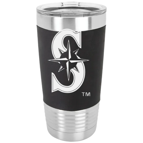 Seattle Mariners Polar Camel 20 oz. Silicone Grip Tumbler with Standard Lid