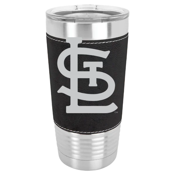 St. Louis Cardinals Polar Camel 20 oz. Leatherette Grip Tumbler with Standard Lid