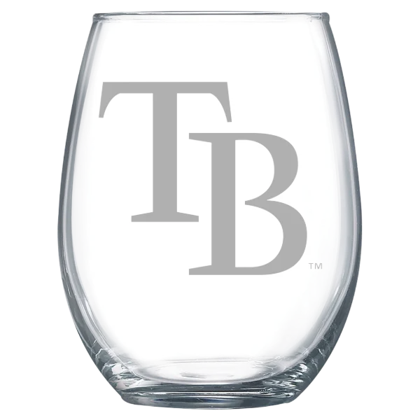 Tampa Bay Rays Polar Camel 15 oz. Stemless Wine Glass