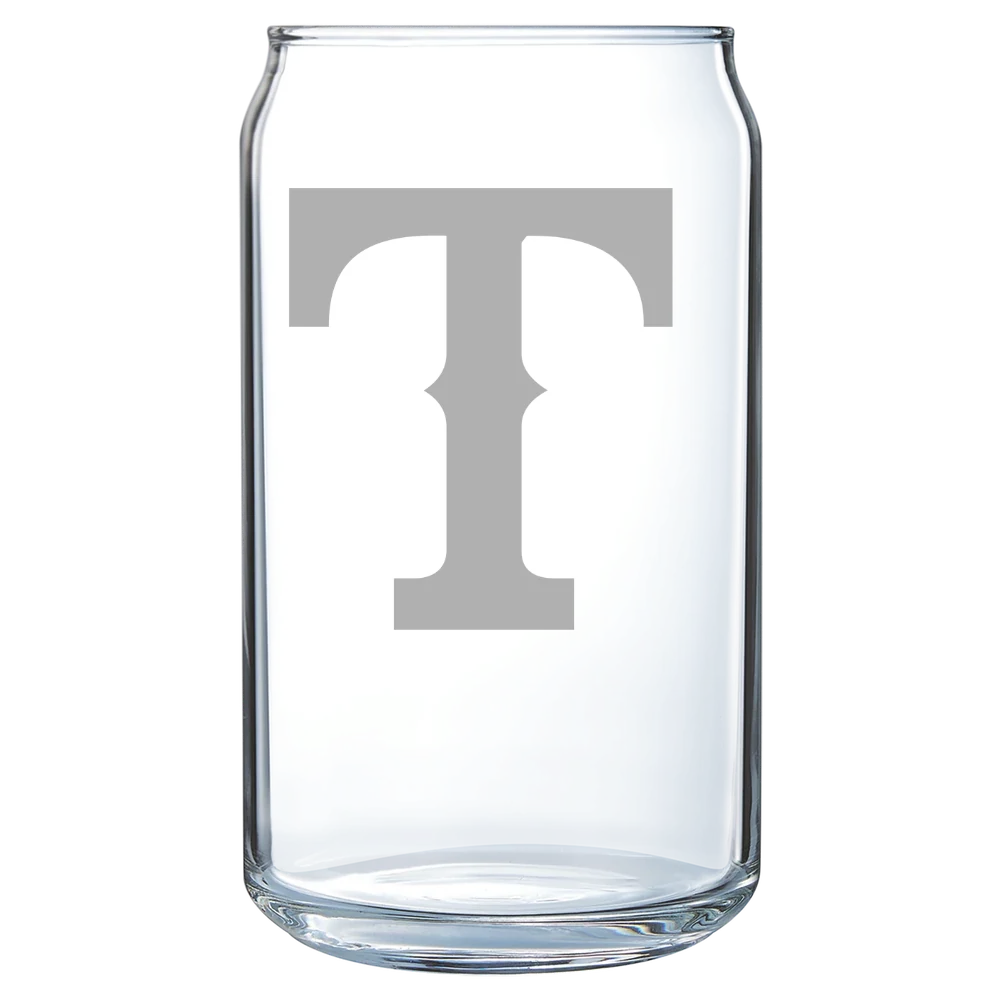 Texas Rangers Polar Camel 16 oz. Can Glass
