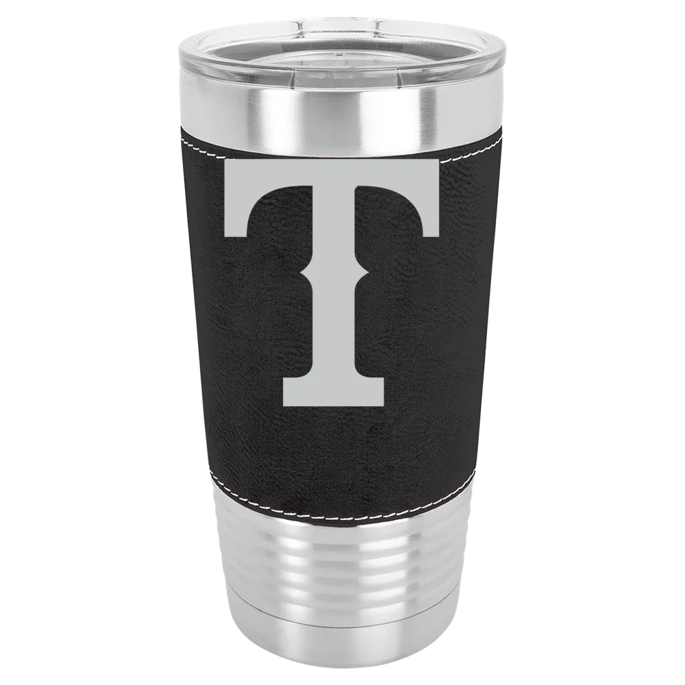 Texas Rangers Polar Camel 20 oz. Leatherette Grip Tumbler with Standard Lid