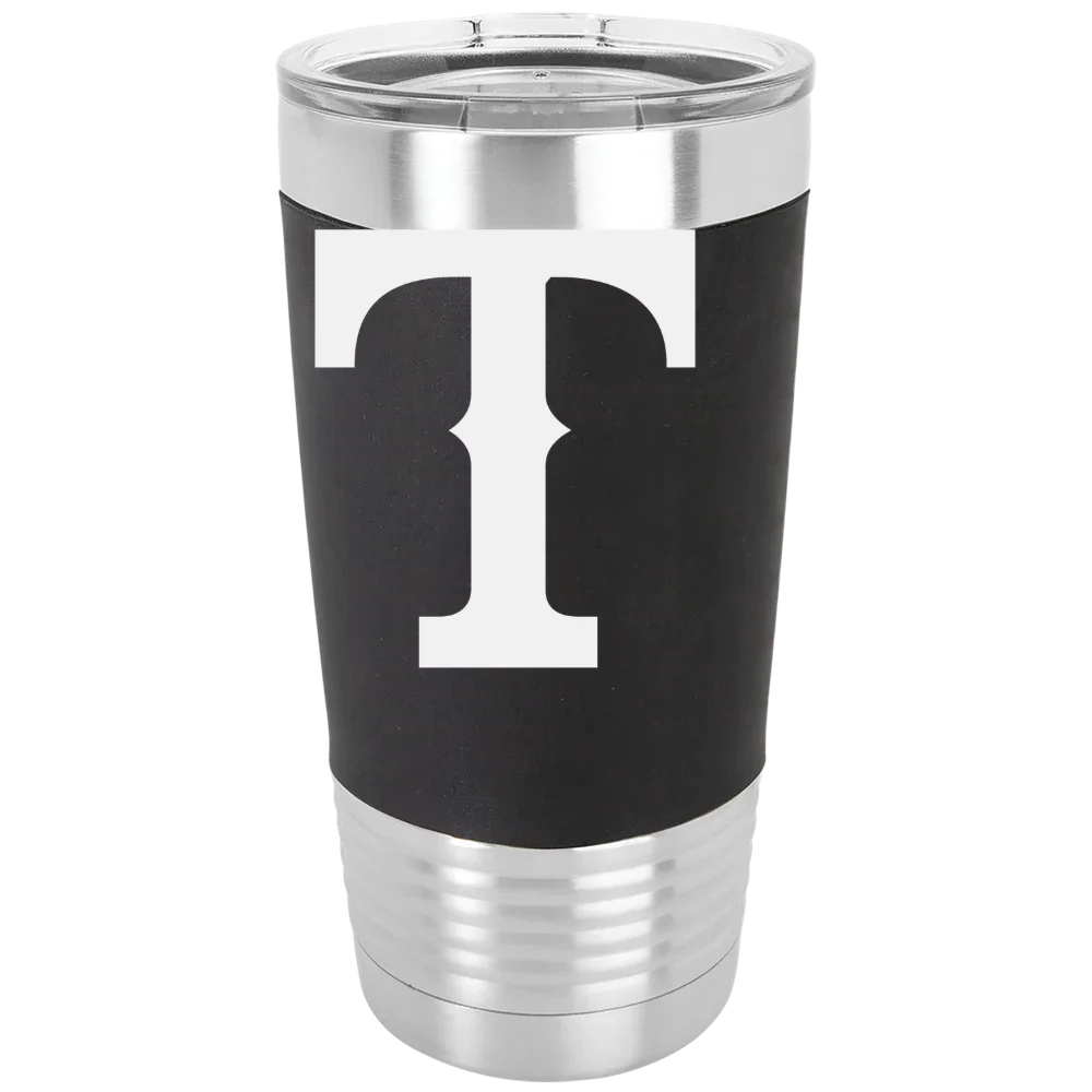 Texas Rangers Polar Camel 20 oz. Silicone Grip Tumbler with Standard Lid