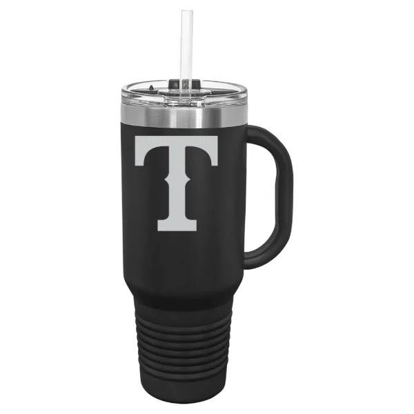 Texas Rangers Polar Camel 40 oz. Travel Mug with Snap Lid & Straw
