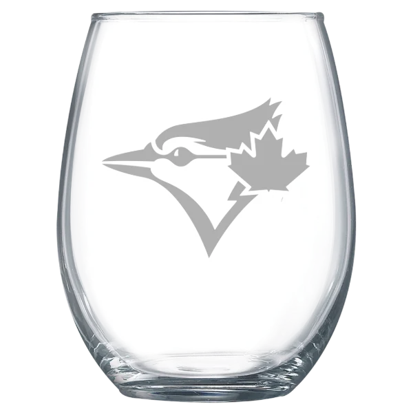 Toronto Blue Jays Polar Camel 15 oz. Stemless Wine Glass