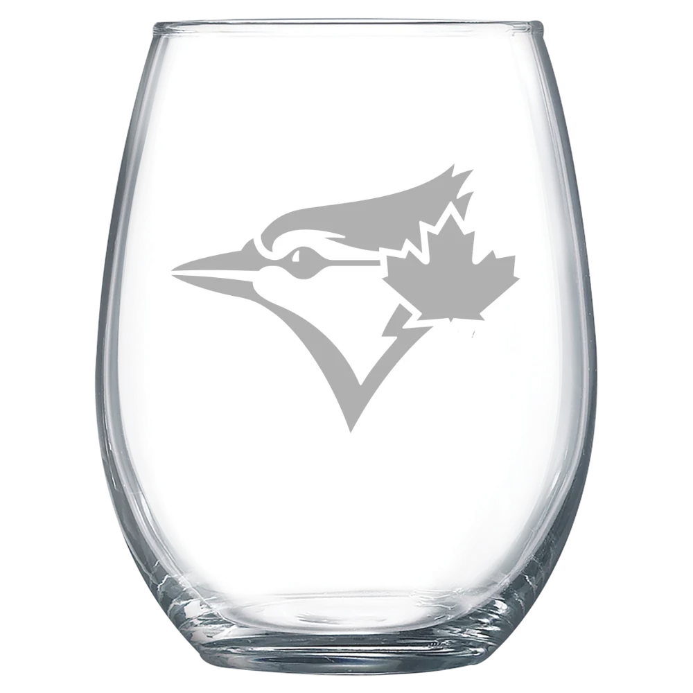 Toronto Blue Jays Polar Camel 15 oz. Stemless Wine Glass