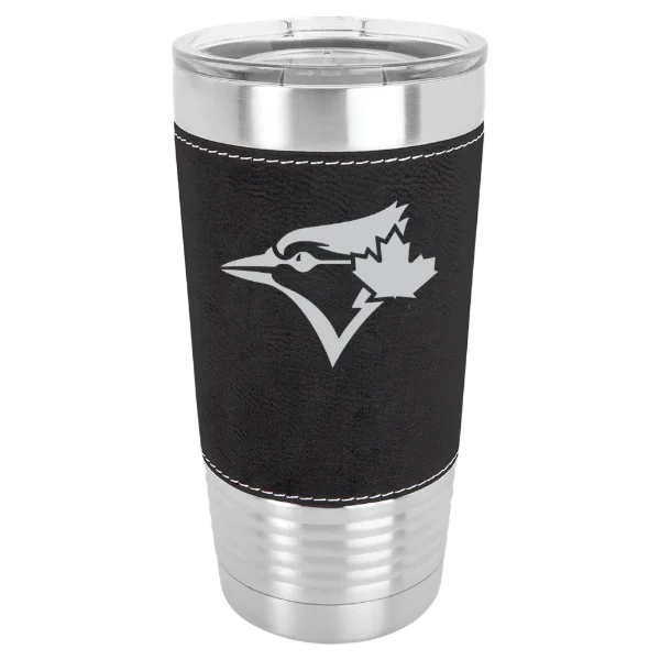 Toronto Blue Jays Polar Camel 20 oz. Leatherette Grip Tumbler with Standard Lid