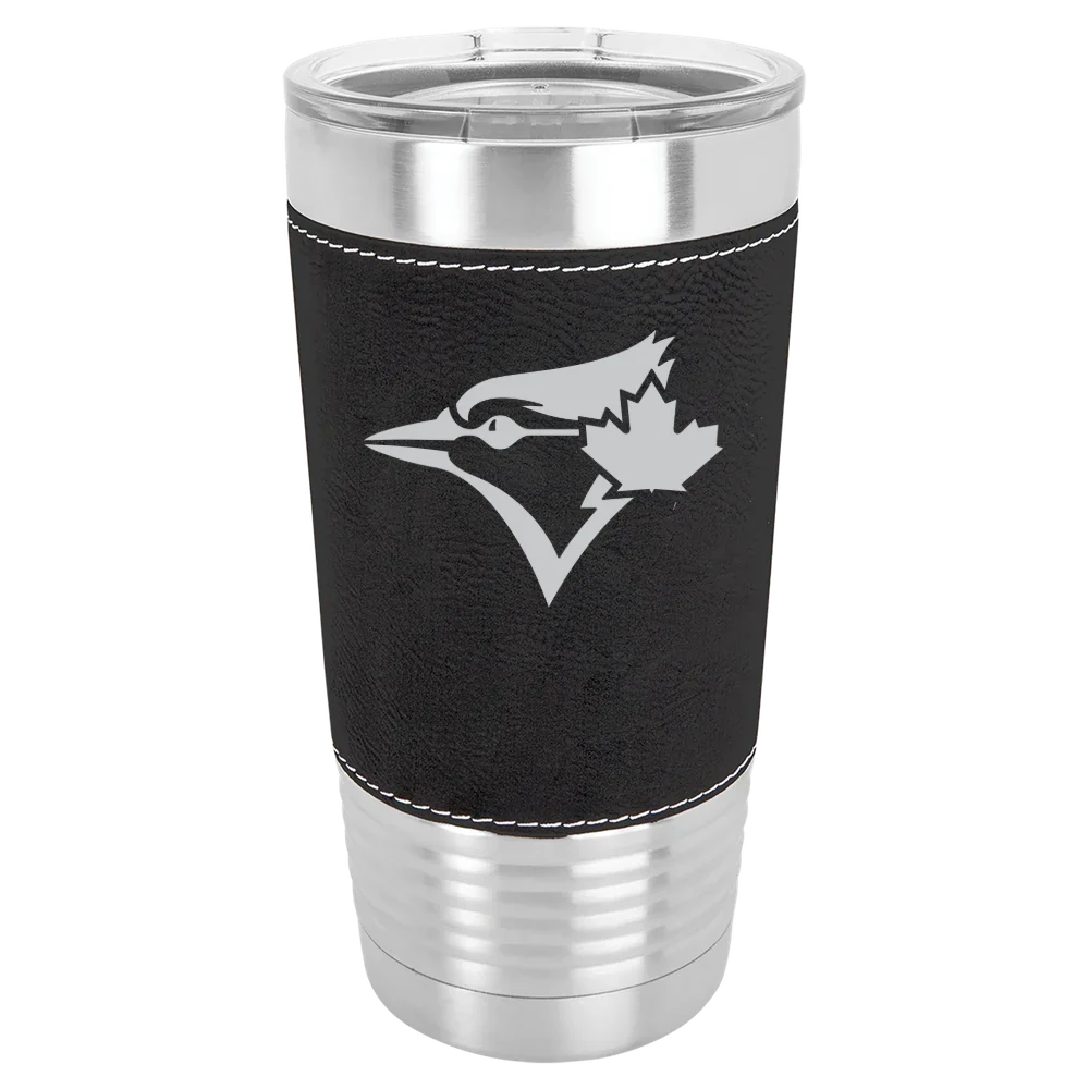 Toronto Blue Jays Polar Camel 20 oz. Leatherette Grip Tumbler with Standard Lid