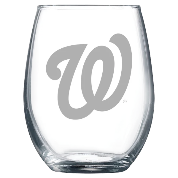 Washington Nationals Polar Camel 9 oz. Stemless Wine Glass