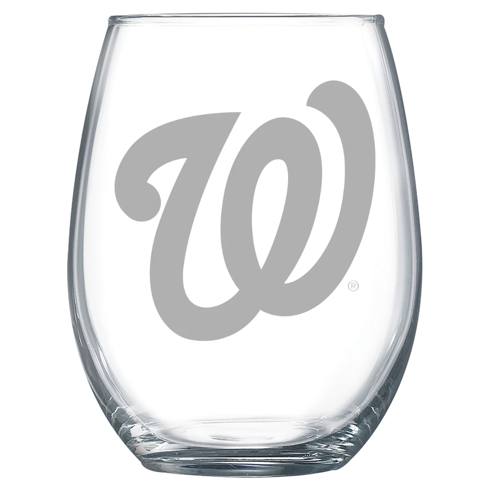 Washington Nationals Polar Camel 15 oz. Stemless Wine Glass