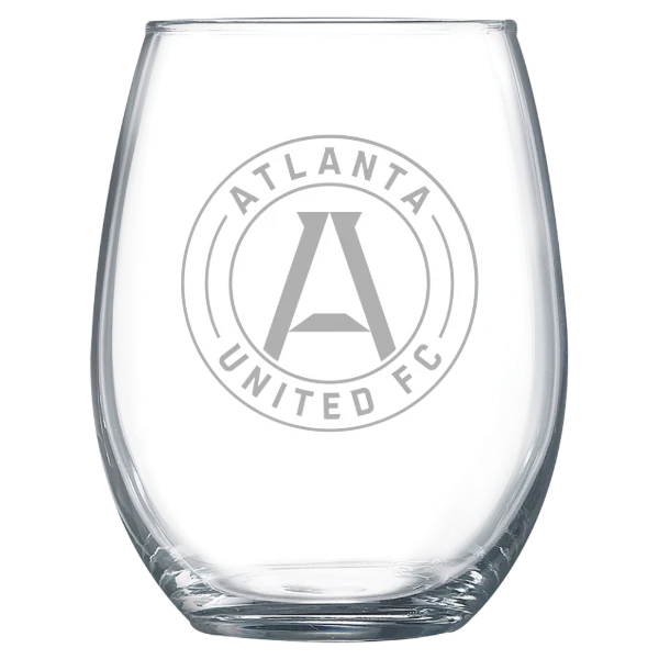 Atlanta United Polar Camel 15 oz. Stemless Wine Glass