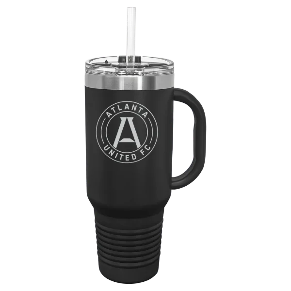 Atlanta United Polar Camel 40 oz. Travel Mug with Snap Lid & Straw