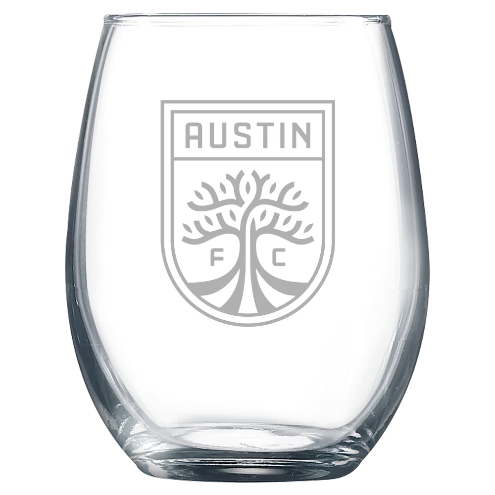 Austin FC Polar Camel 9 oz. Stemless Wine Glass