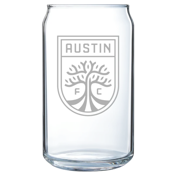 Austin FC Polar Camel 16 oz. Can Glass
