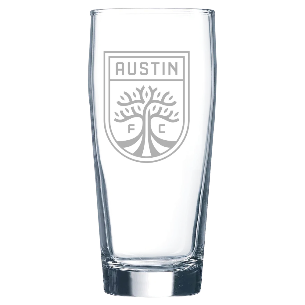 Austin FC Polar Camel 16 oz. Willi Becher Beer Glass