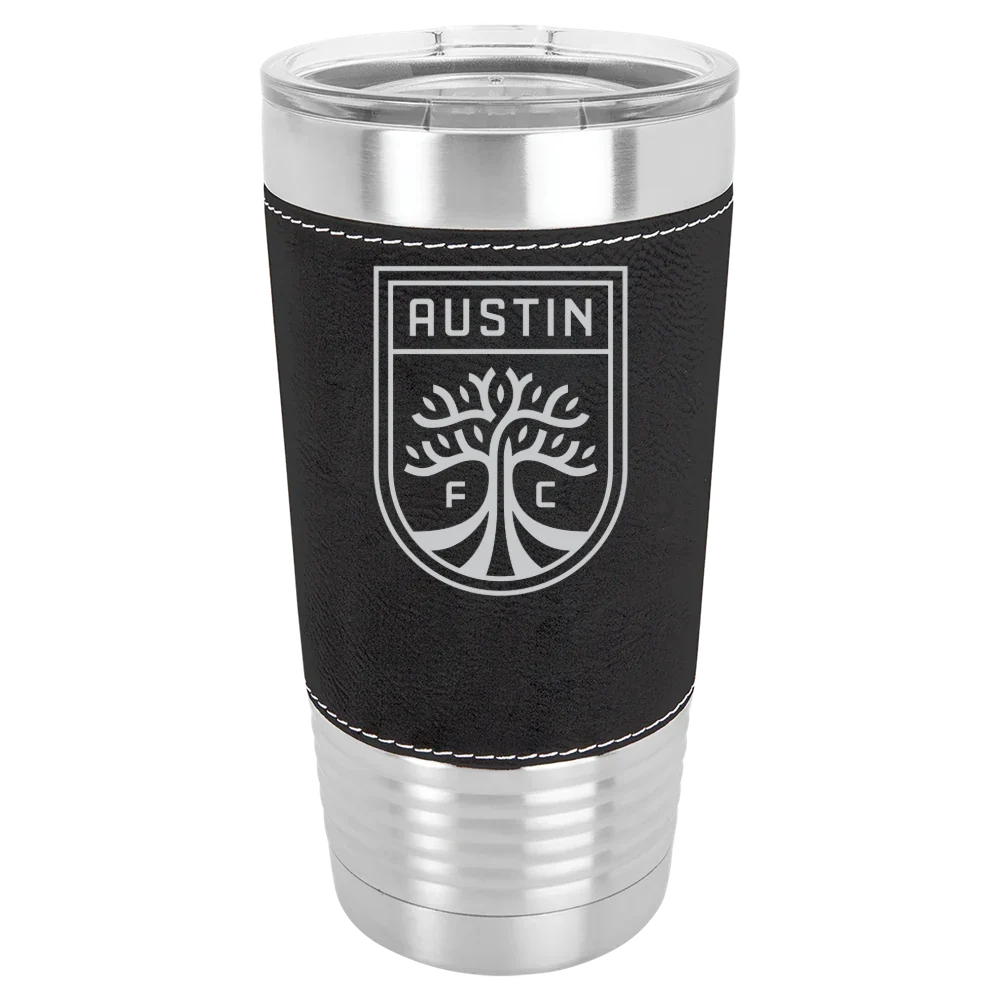 Austin FC Polar Camel 20 oz. Leatherette Grip Tumbler with Standard Lid