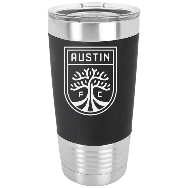 Austin FC Polar Camel 20 oz. Silicone Grip Tumbler with Standard Lid