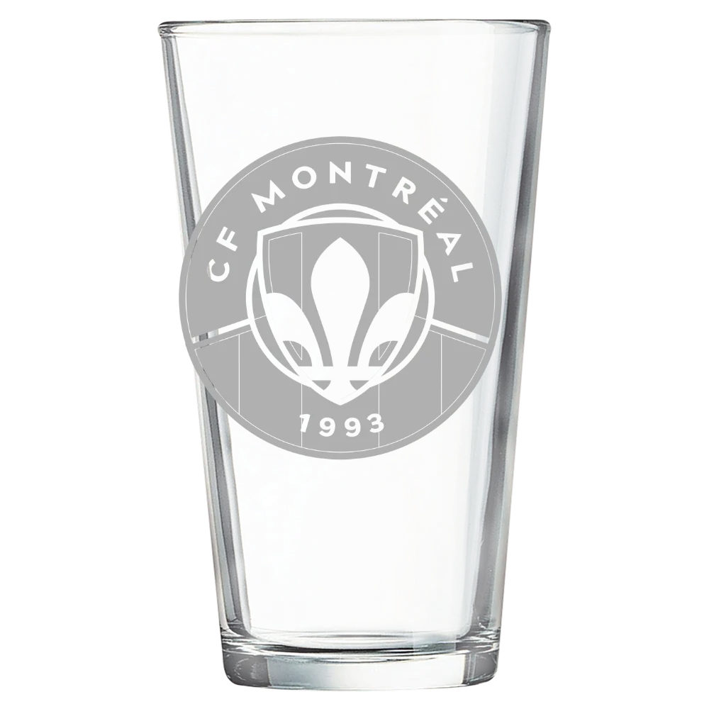 CF Montréal Polar Camel 16 oz. Pint Mixing Glass