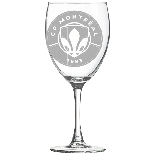 CF Montréal Polar Camel 10 1/2 oz. Wine Glass