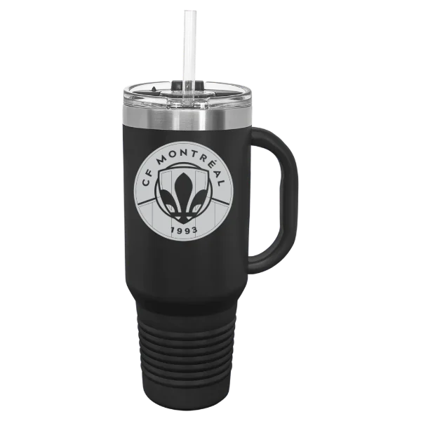 CF Montréal Polar Camel 40 oz. Travel Mug with Snap Lid & Straw
