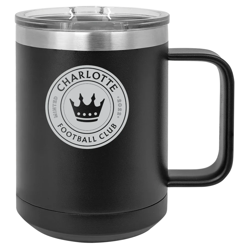 Charlotte FC Polar Camel 15 oz. Mug with Slider Lid