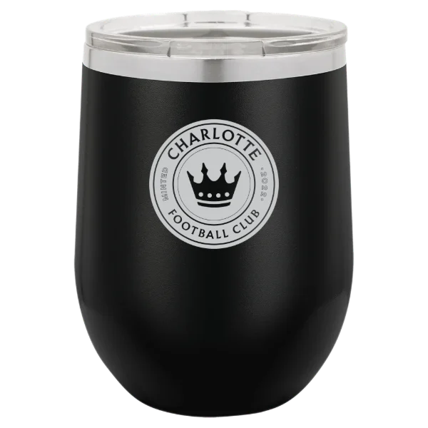 Charlotte FC Polar Camel 12 oz. Stemless Wine Tumbler
