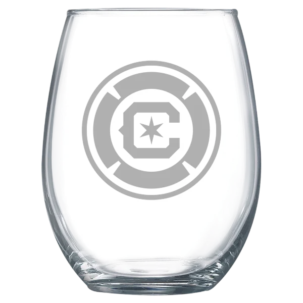 Chicago Fire FC Polar Camel 15 oz. Stemless Wine Glass