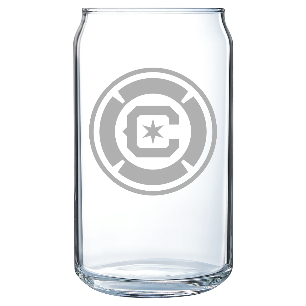 Chicago Fire FC Polar Camel 16 oz. Can Glass