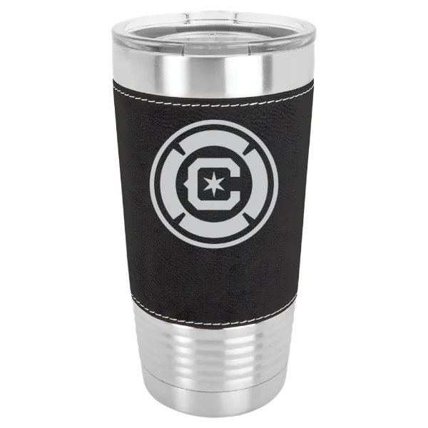 Chicago Fire FC Polar Camel 20 oz. Leatherette Grip Tumbler with Standard Lid