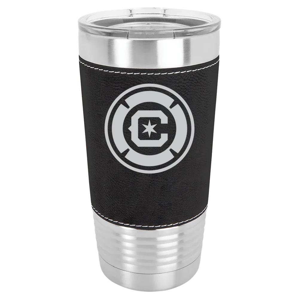 Chicago Fire FC Polar Camel 20 oz. Leatherette Grip Tumbler with Standard Lid