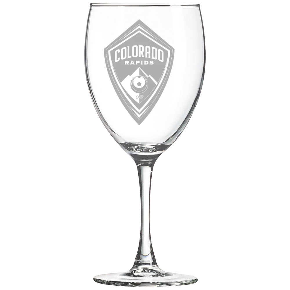 Colorado Rapids Polar Camel 10 1/2 oz. Wine Glass