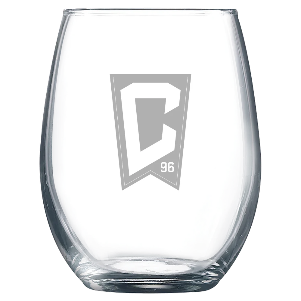 Columbus Crew Polar Camel 9 oz. Stemless Wine Glass